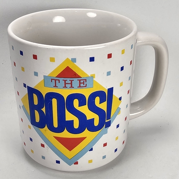 Retro 1987 "The Boss" Mug - Picture 1 of 7